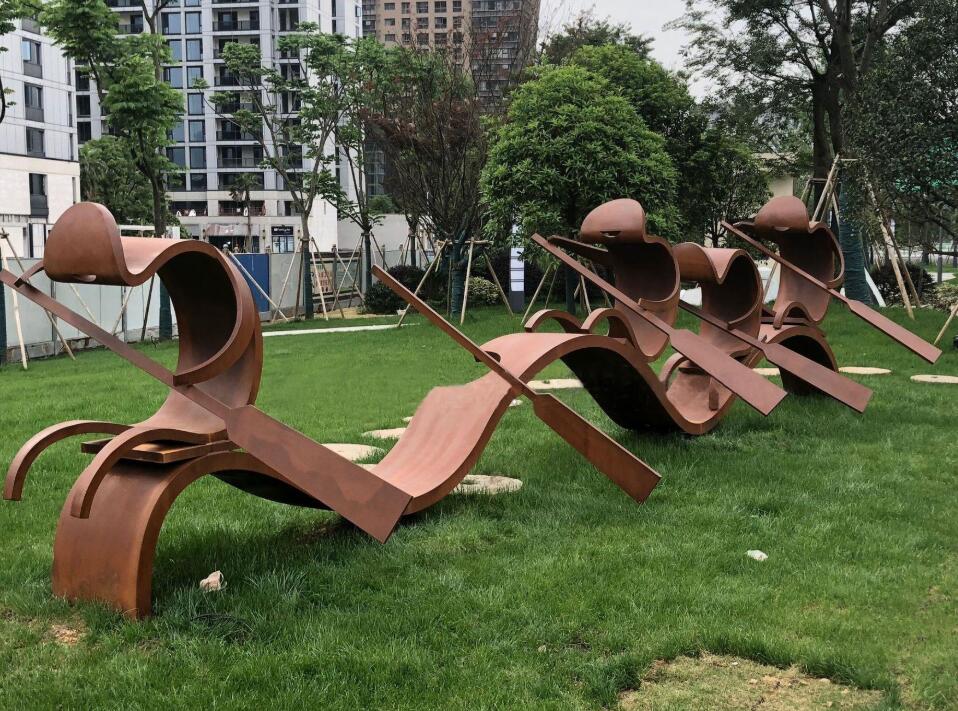 光泽锈钢板造型